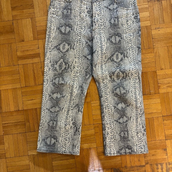 vintage mint condition snake skin parasuco pants - Picture 2 of 7